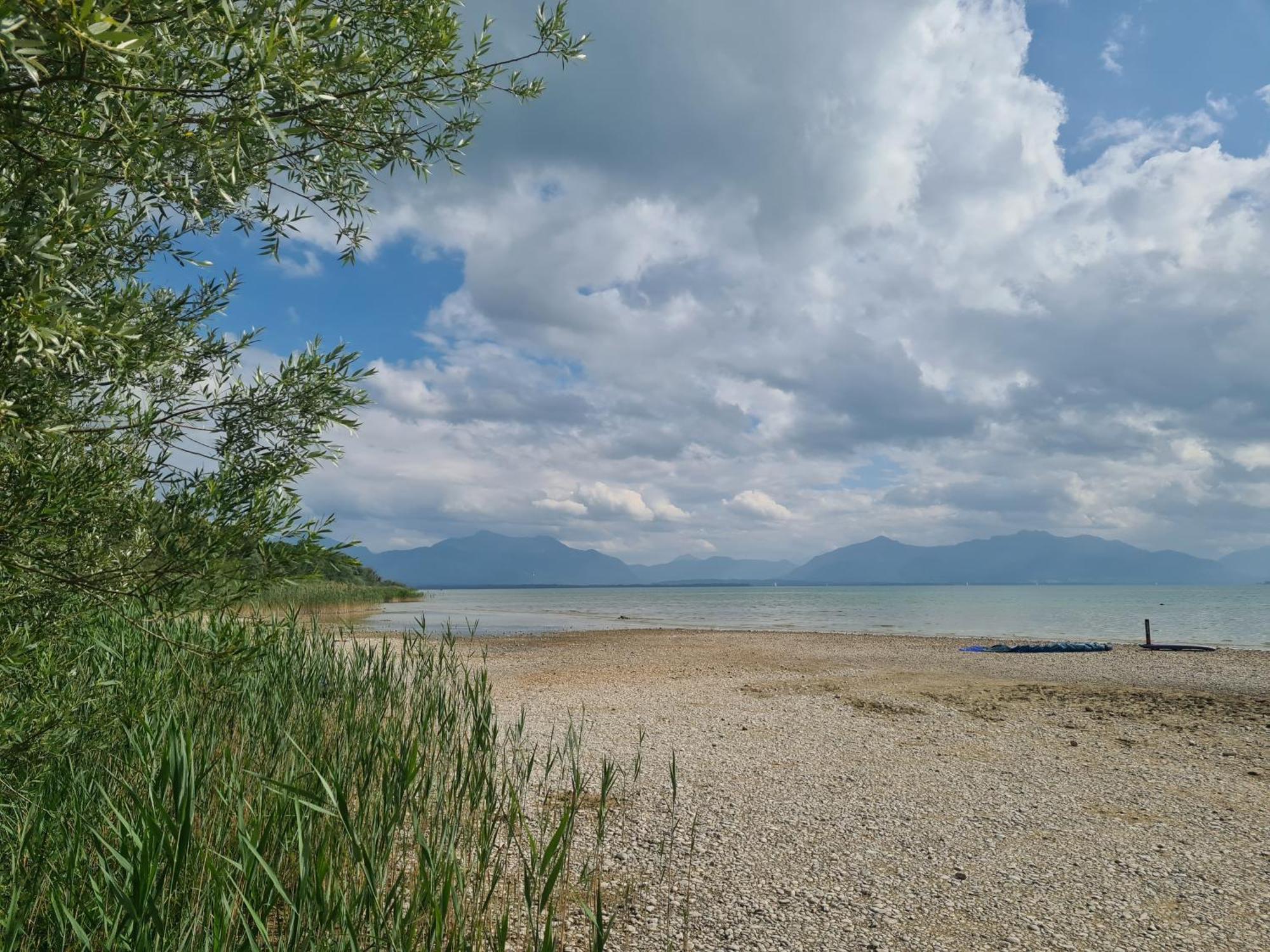 Vintage Studio Am Chiemsee Übersee Dış mekan fotoğraf